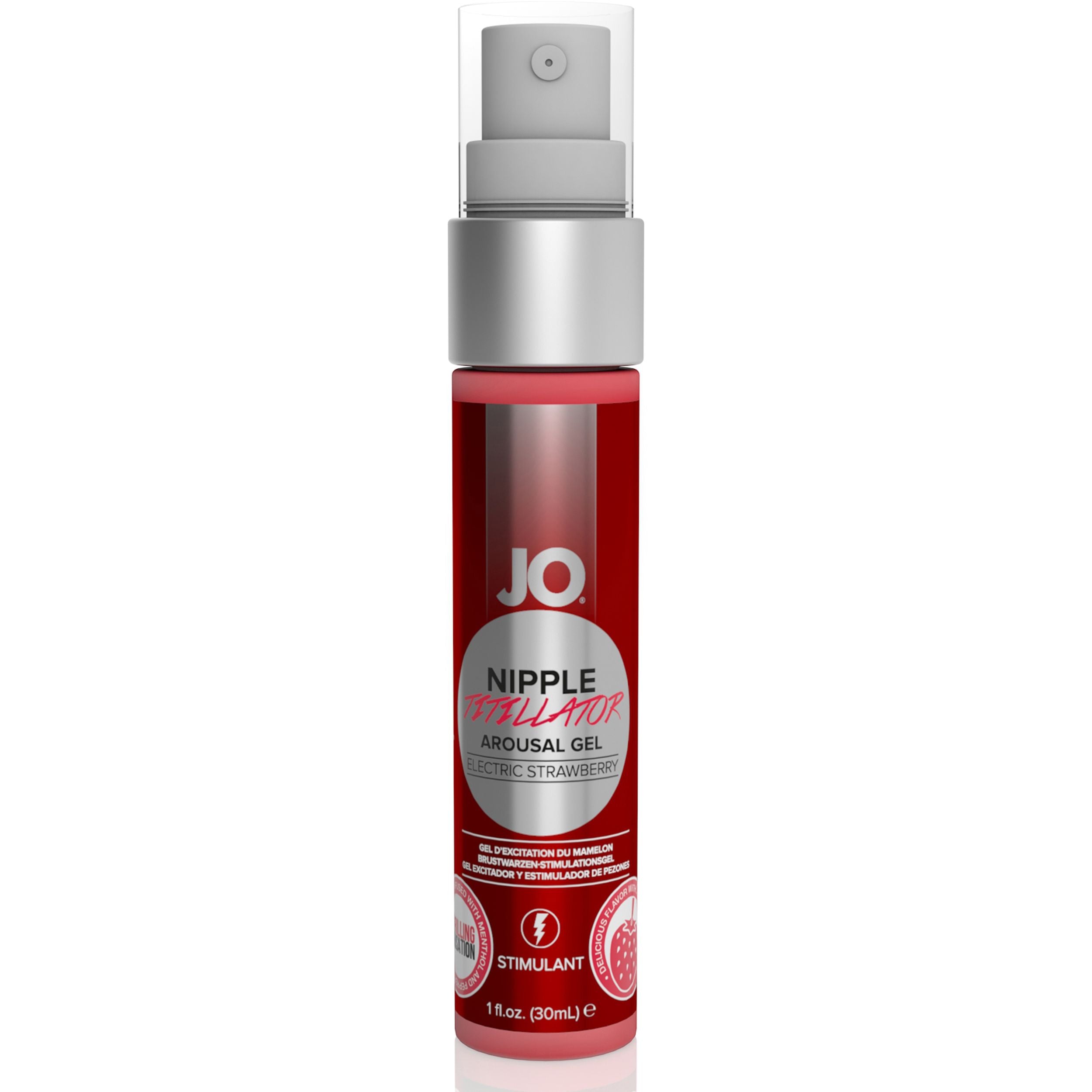 JO - Nipple Titillator Erdbeere - 30 ml