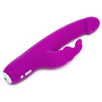 Happy Rabbit - Slimline Realistic Rabbit Vibrator - Lila