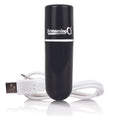 The Screaming O - Charged Vooom Bullet Vibrator - Aufladbar Schwarz