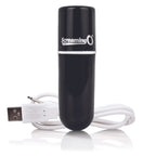 The Screaming O - Charged Vooom Bullet Vibrator - Aufladbar Schwarz
