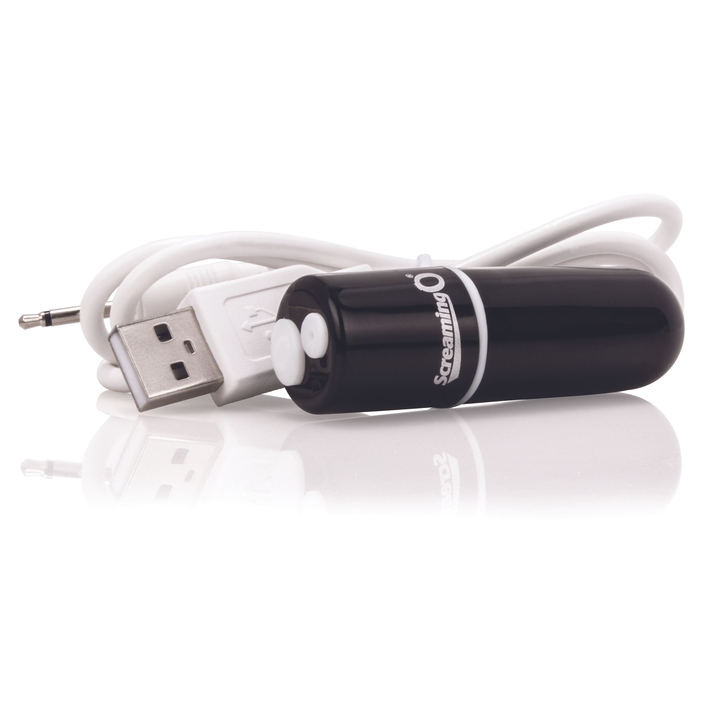 The Screaming O - Charged Vooom Bullet Vibrator - Aufladbar Schwarz