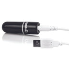 The Screaming O - Charged Vooom Bullet Vibrator - Aufladbar Schwarz