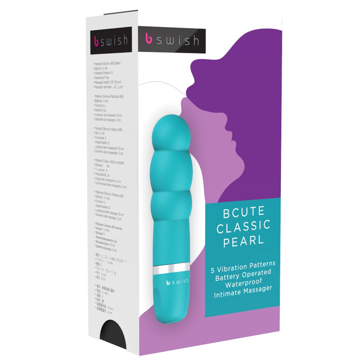 B Swish - BCUTE CLASSIC Pearl Vibrator - Türkis
