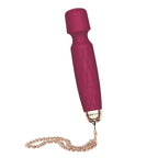 Bodywand - Luxe Mini USB Wand Vibrator - Schwarz mit Roségoldenem Armband