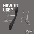 Teazers - G-Punkt Vibrator - Wasserdicht mit biegbarem Kopf und 5 Vibrationsmodi