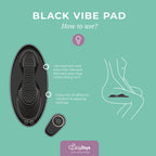 EasyToys - Vibrationspad mit Fernbedienung - Schwarz
