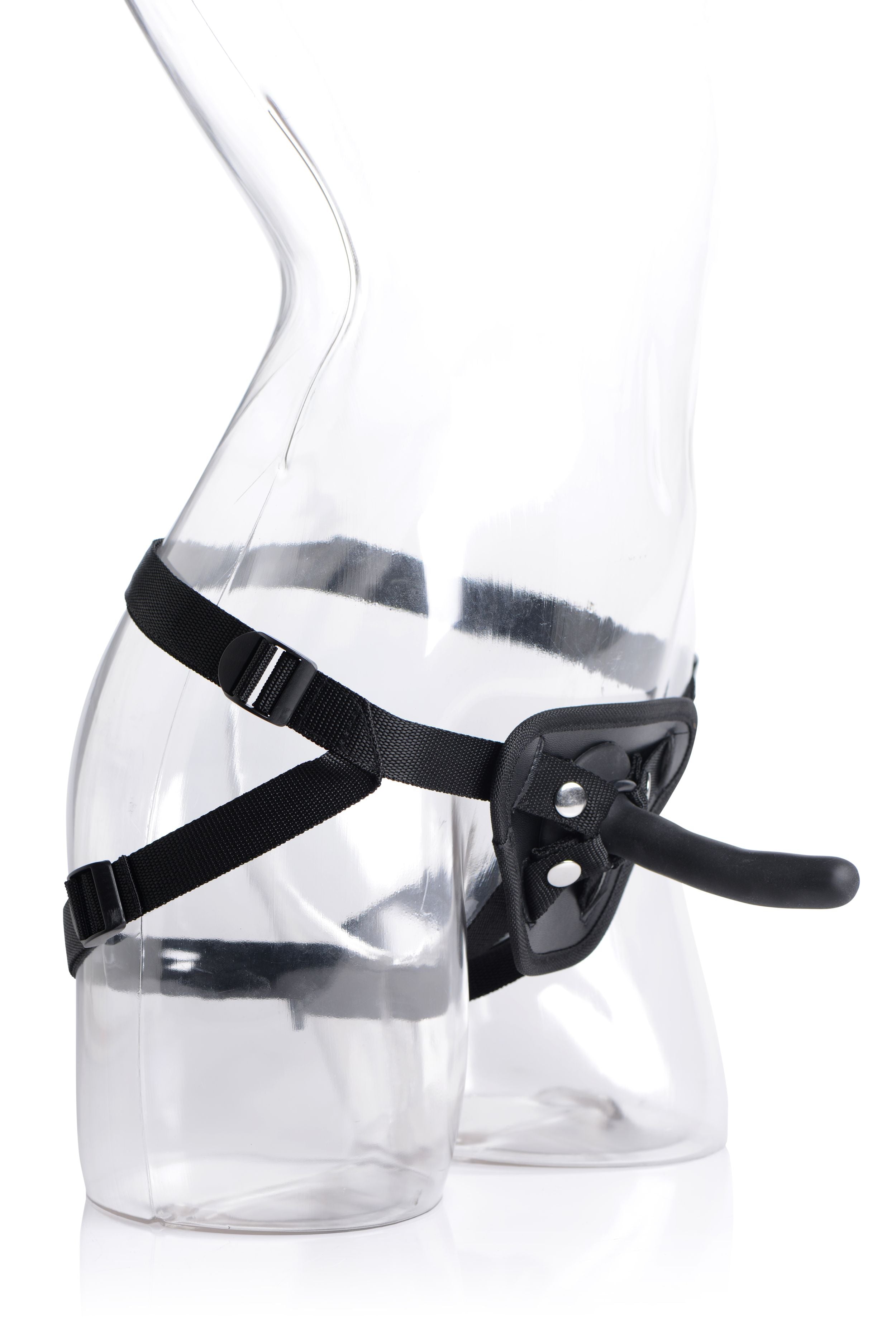 Master Series - Pegged Pegging Dildo mit Gurtzeug