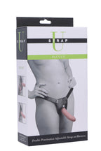 Plena II Double Penetration verstellbares Strap-on Gurtzeug
