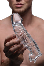 Size Matters - Clear Extender gekrümmte Penis-Hülle