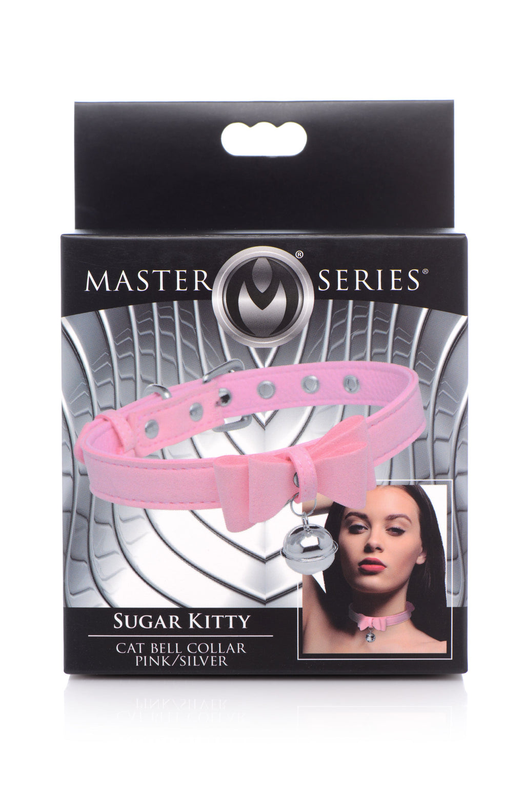 Golden Kitty Halsband mit Katzenglocke - Rosa