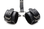 Strict - Halsband mit Manschetten Fessel-Set - Schwarz