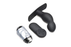 P-Spot Plugger Analplug mit Gurt und Fernbedienung