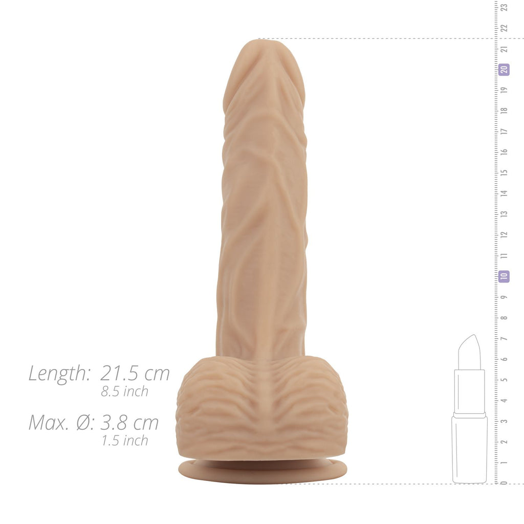 Real Fantasy - Ethan Beheizbarer Vibrationsdildo - 19 cm