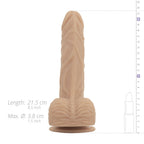 Real Fantasy - Ethan Beheizbarer Vibrationsdildo - 19 cm