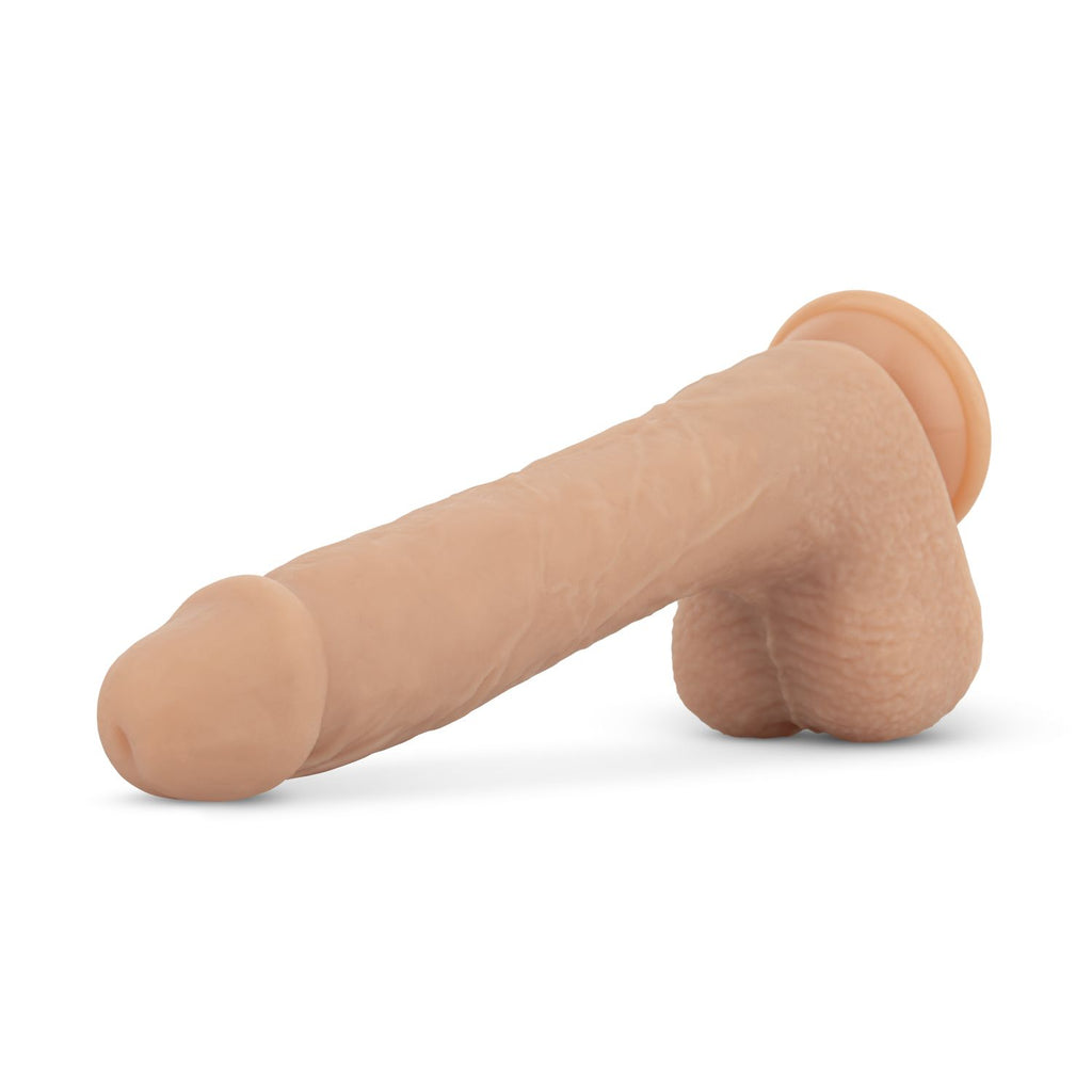 Real Fantasy - Vibrierender Stoßdildo mit Heizfunktion - 21,5 cm