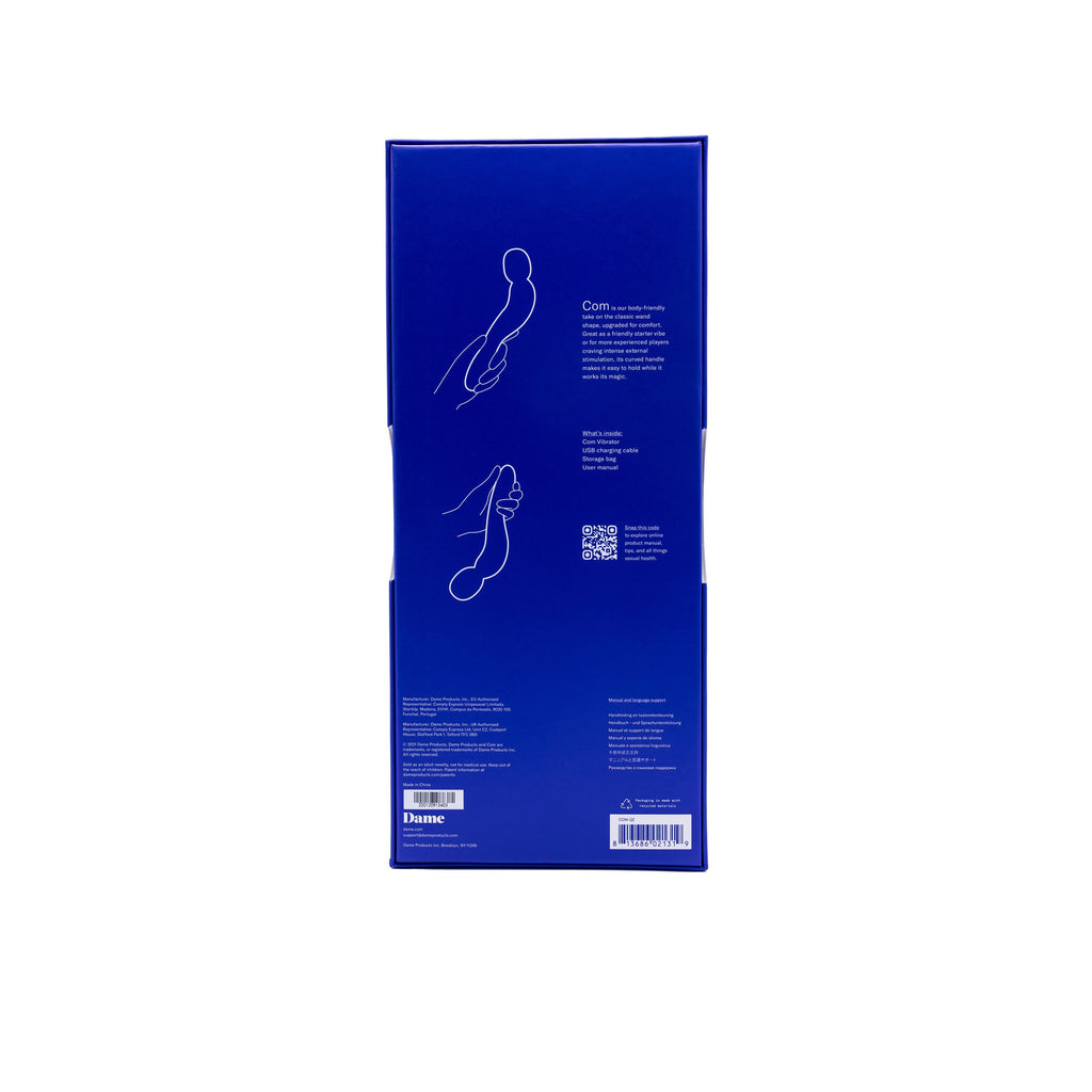 Dame - Com Wand Vibrator - Quartz