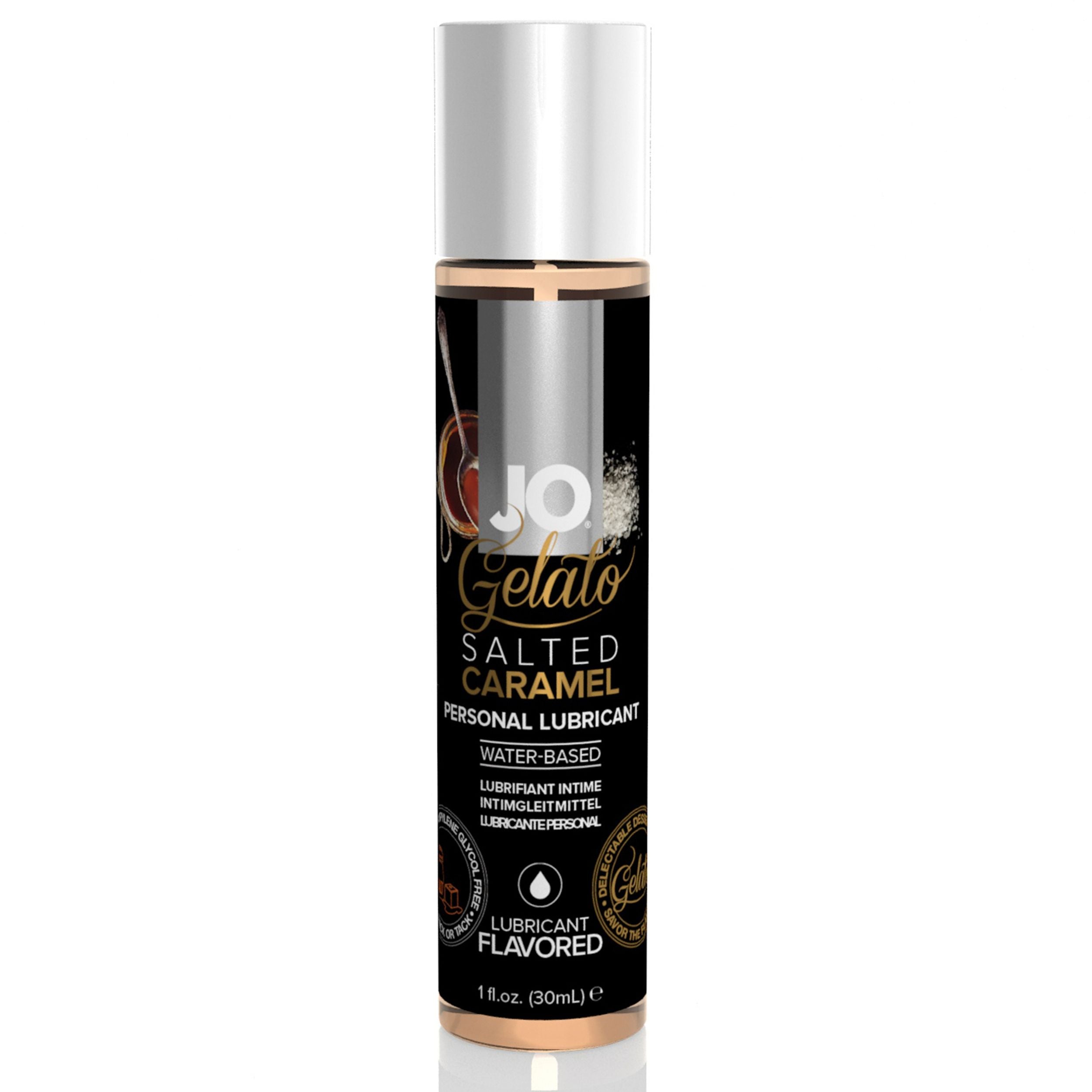 JO Gelato Meersalz Karamell Gleitmittel auf Wasserbasis - 30 ml