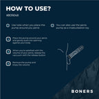 Boners - Automatische Penis-Pumpe mit Masturbator