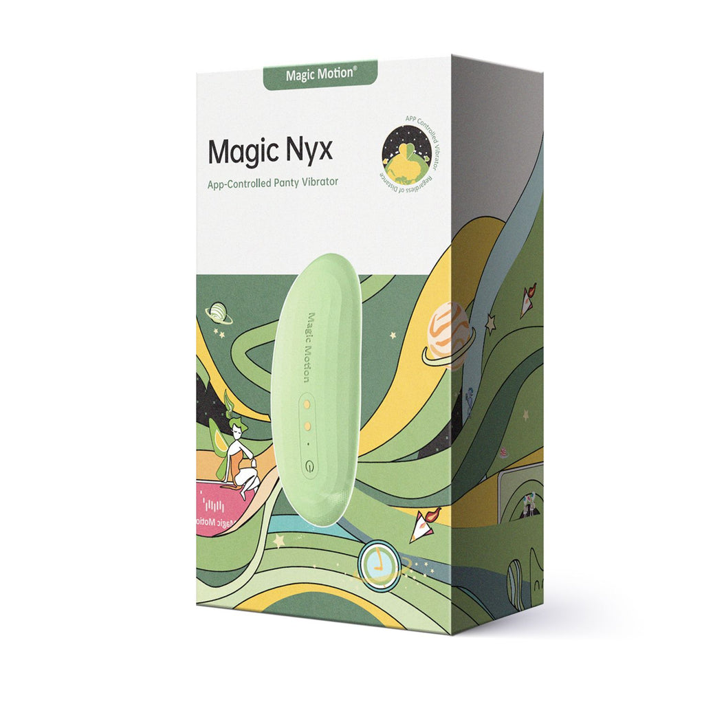 Magic Motion - App-gesteuerter Panty-Vibrator Nyx - Rot