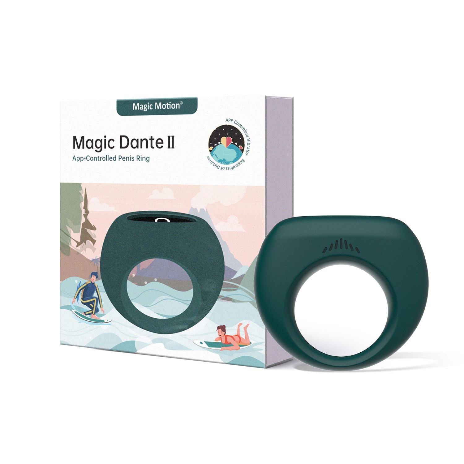 Magic Motion - Magic Candy und Dante Kit II - Vibrator und Cockring mit App-Steuerung