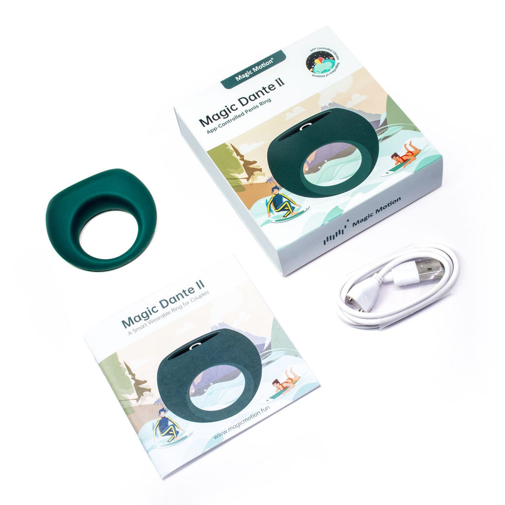 Magic Motion - Magic Candy und Dante Kit II - Vibrator und Cockring mit App-Steuerung