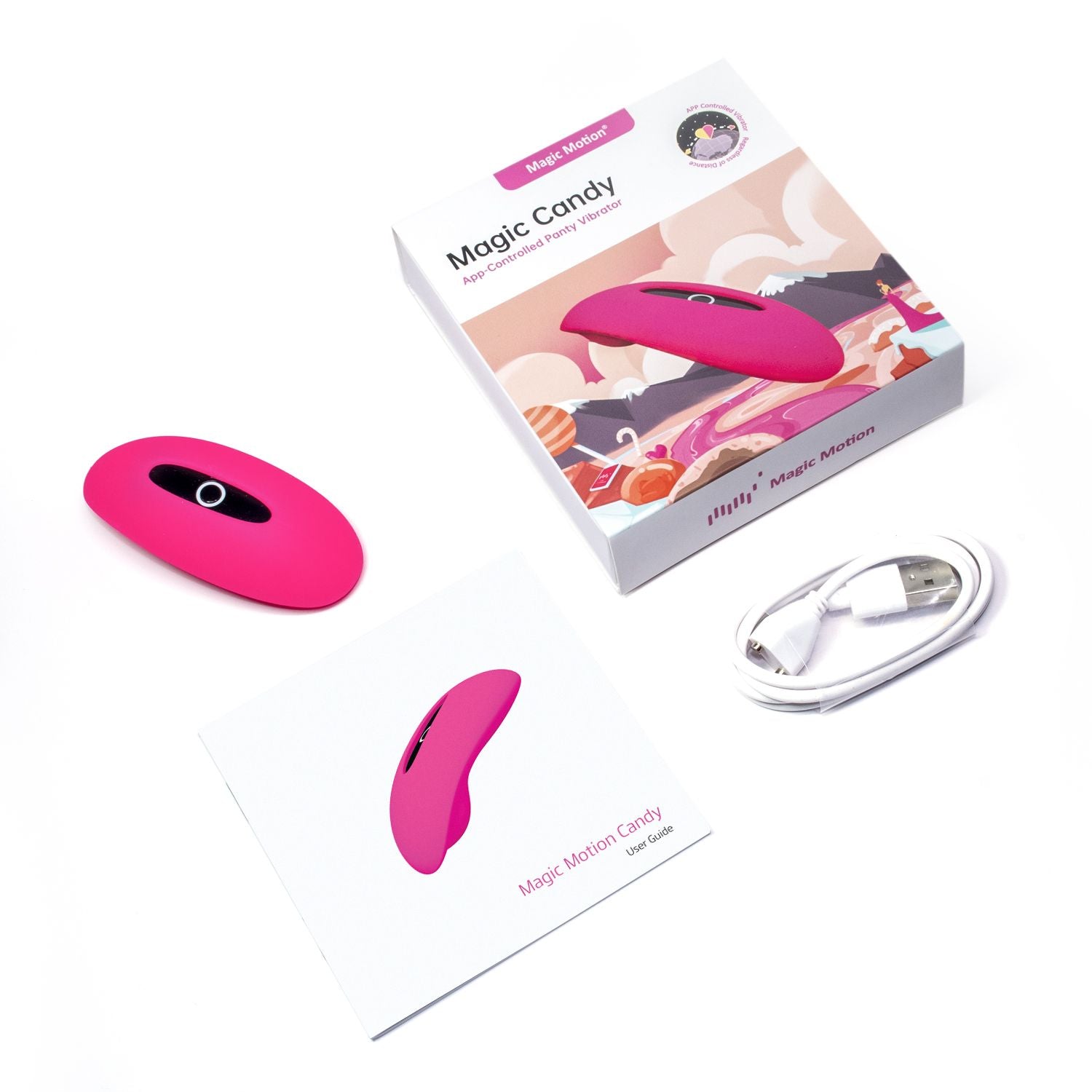 Magic Motion - Magic Candy und Dante Kit II - Vibrator und Cockring mit App-Steuerung