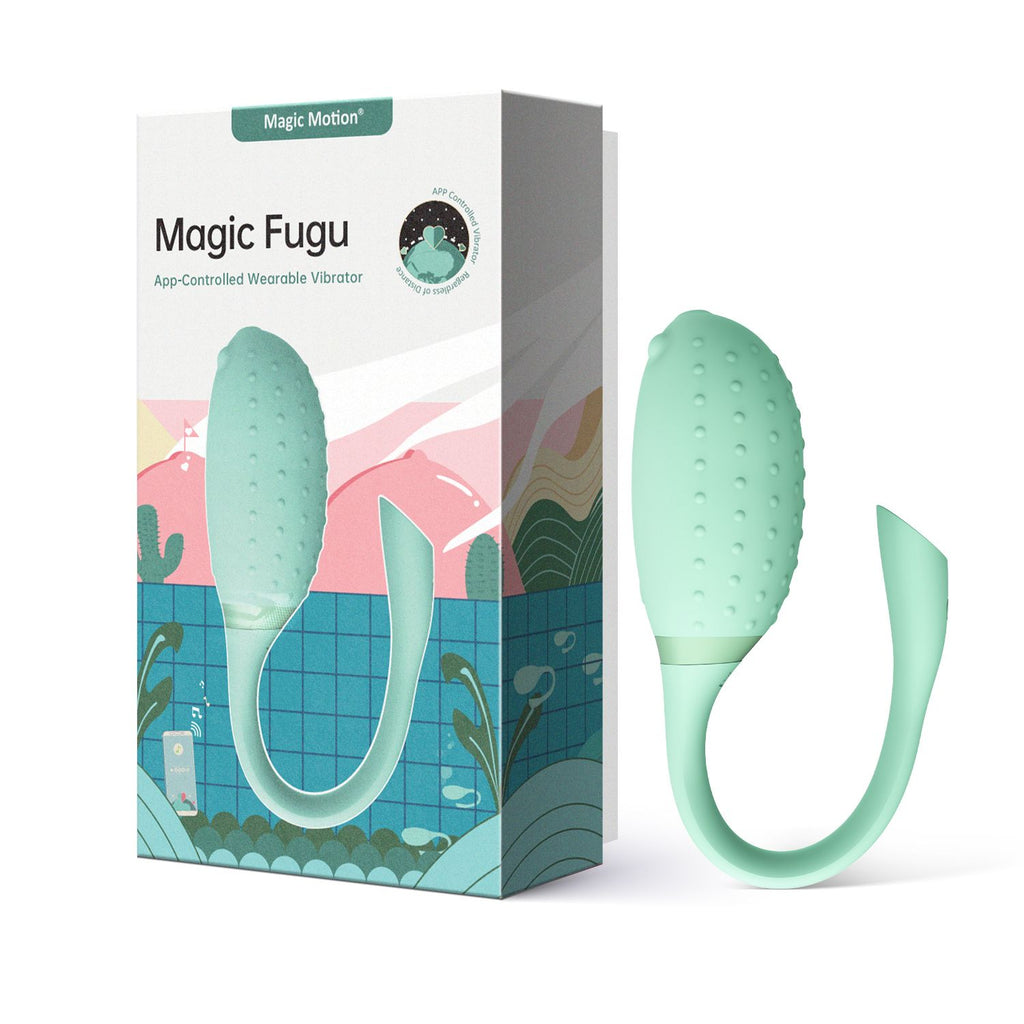 Magic Motion - Fugu Smart Wearable Vibrator - Rot