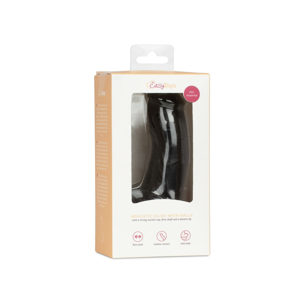Dildo mit Hoden 12 cm - Beige