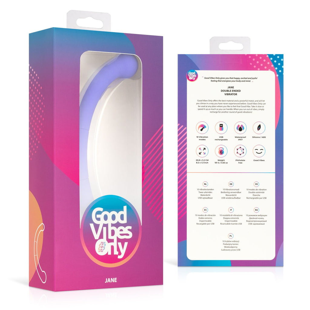 Good Vibes Only - Double End Vibrator - Jane Lila