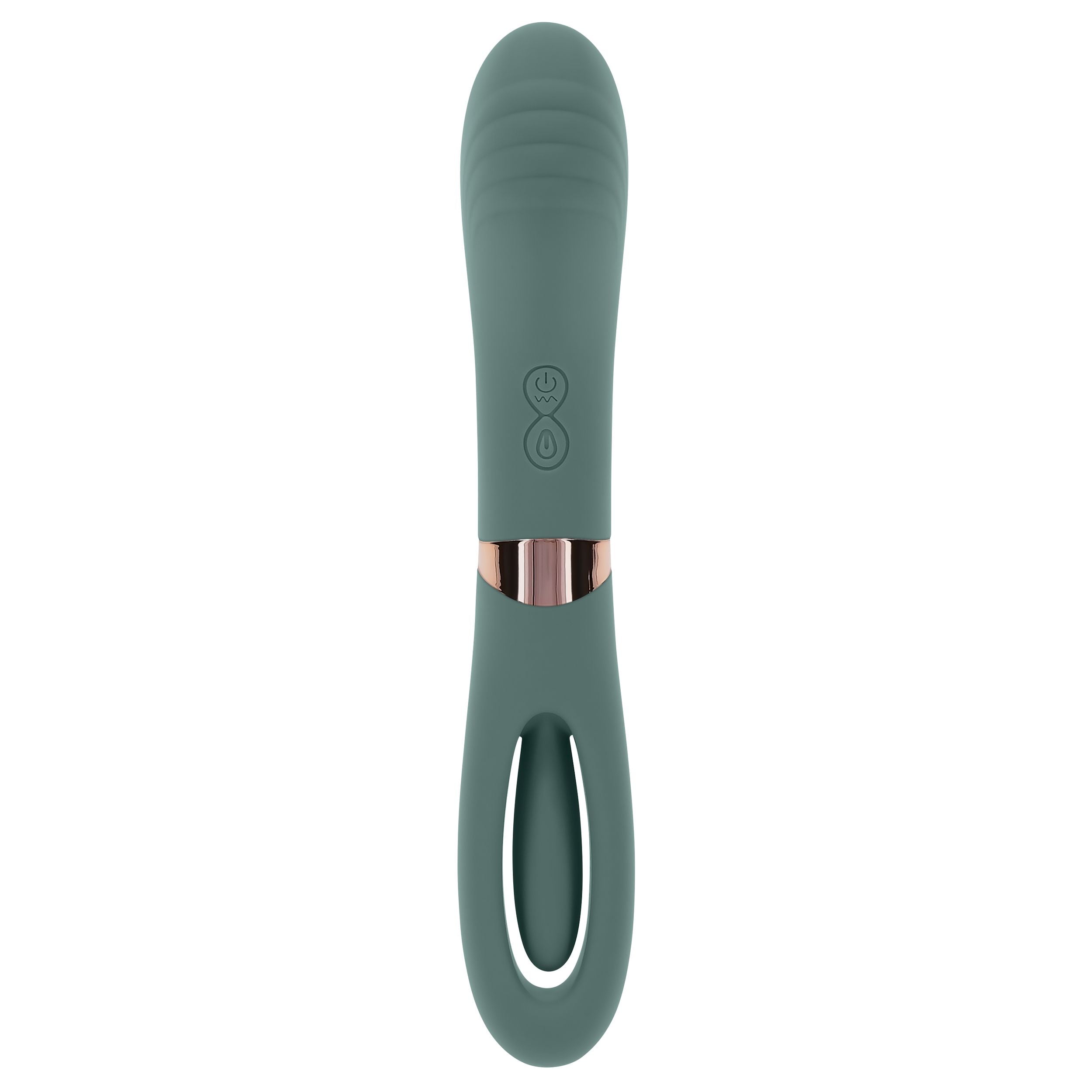 Evolved Novelties - Chick Flick Doppelvibrator - Grün
