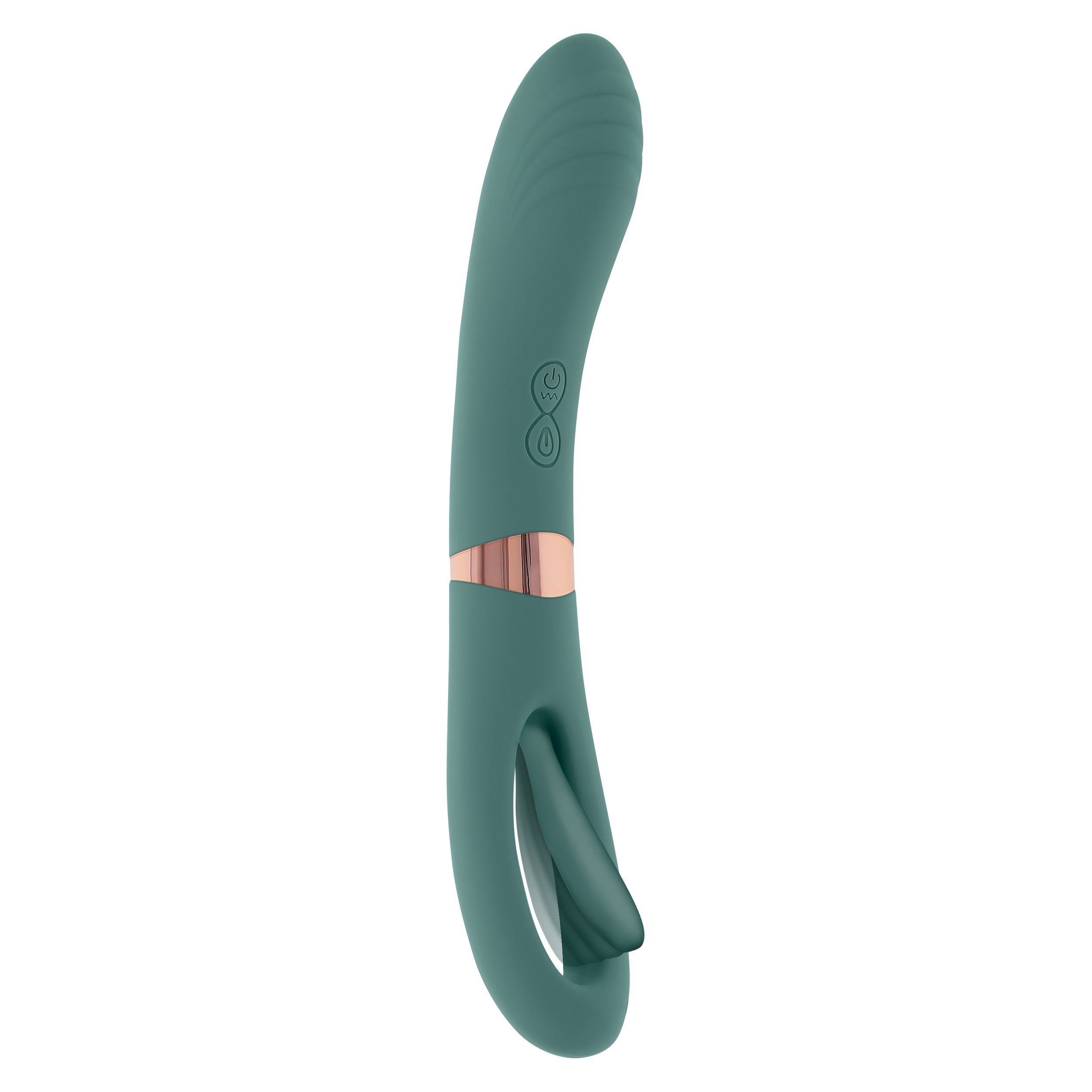 Evolved Novelties - Chick Flick Doppelvibrator - Grün
