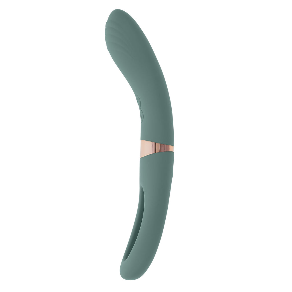 Evolved Novelties - Chick Flick Doppelvibrator - Grün