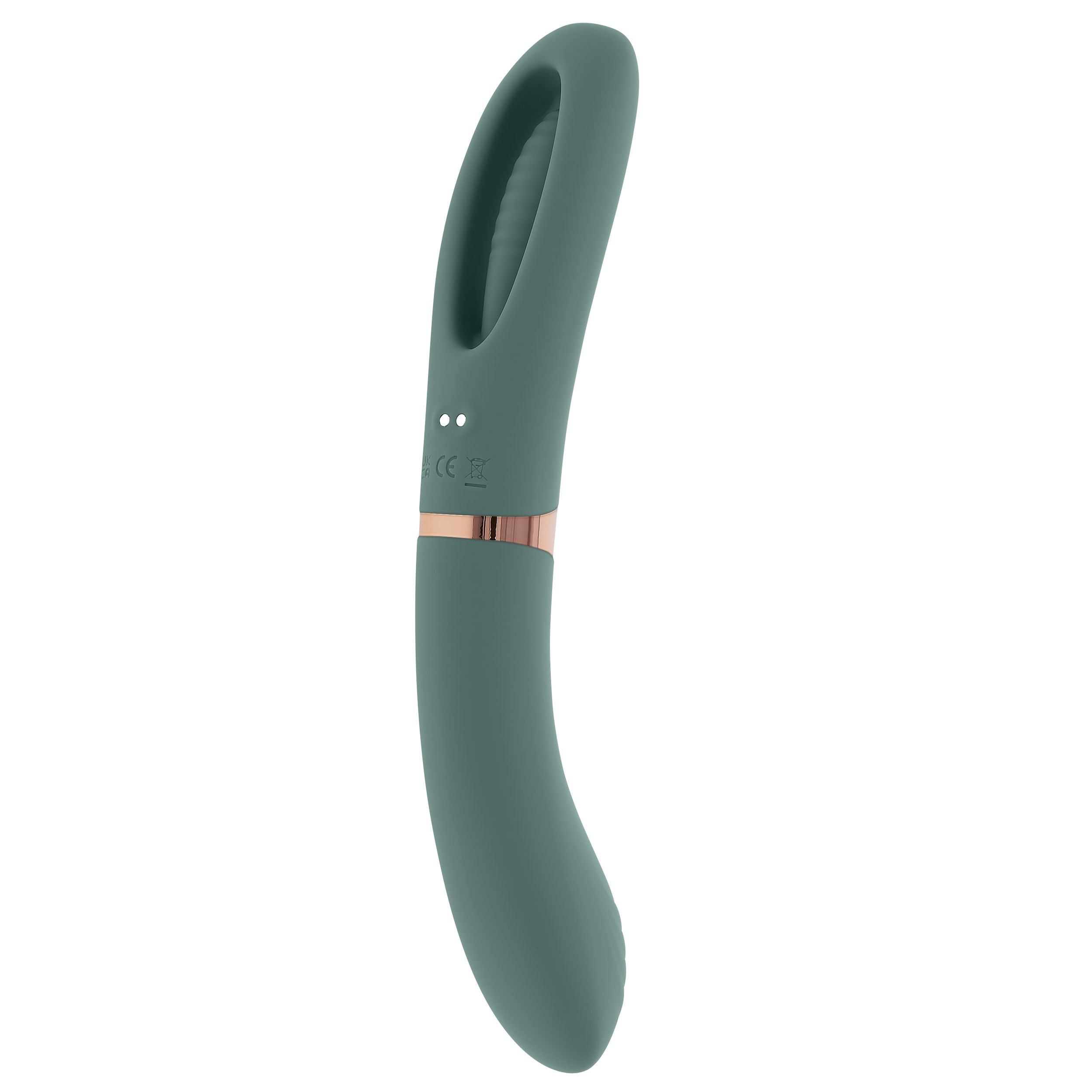 Evolved Novelties - Chick Flick Doppelvibrator - Grün