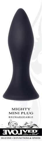Evolved Novelties - Mighty Mini Plug - Schwarz