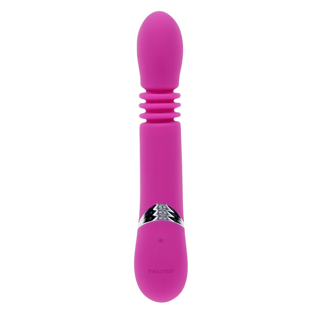 Evolved Novelties - Pink Dragon Vibrator - Rosa