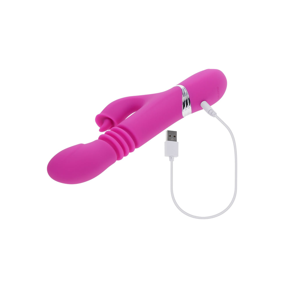 Evolved Novelties - Pink Dragon Vibrator - Rosa