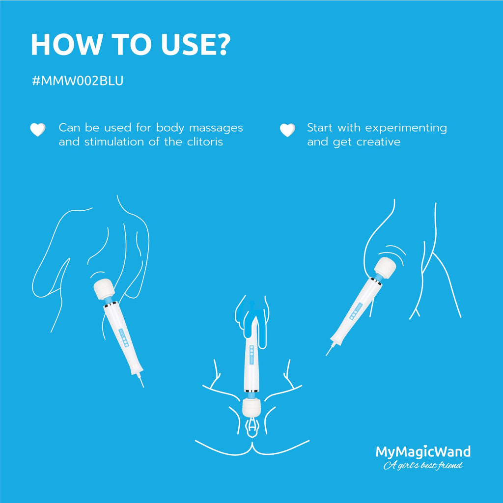 MyMagicWand - Wand Vibrator mit 6 Vibrationsstufen - Lila
