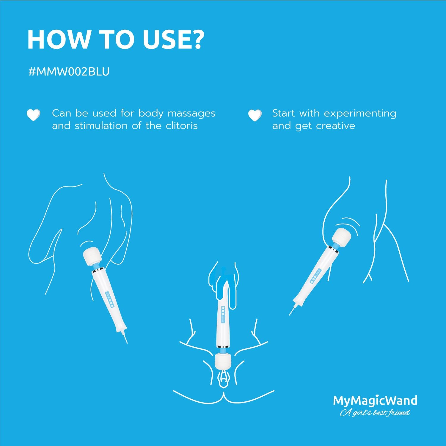 MyMagicWand - Wand Vibrator mit 6 Vibrationsstufen - Lila