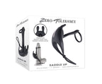 Evolved Novelties - Vibrierender Penisring mit Bunny-Ohren - Saddle Up Schwarz