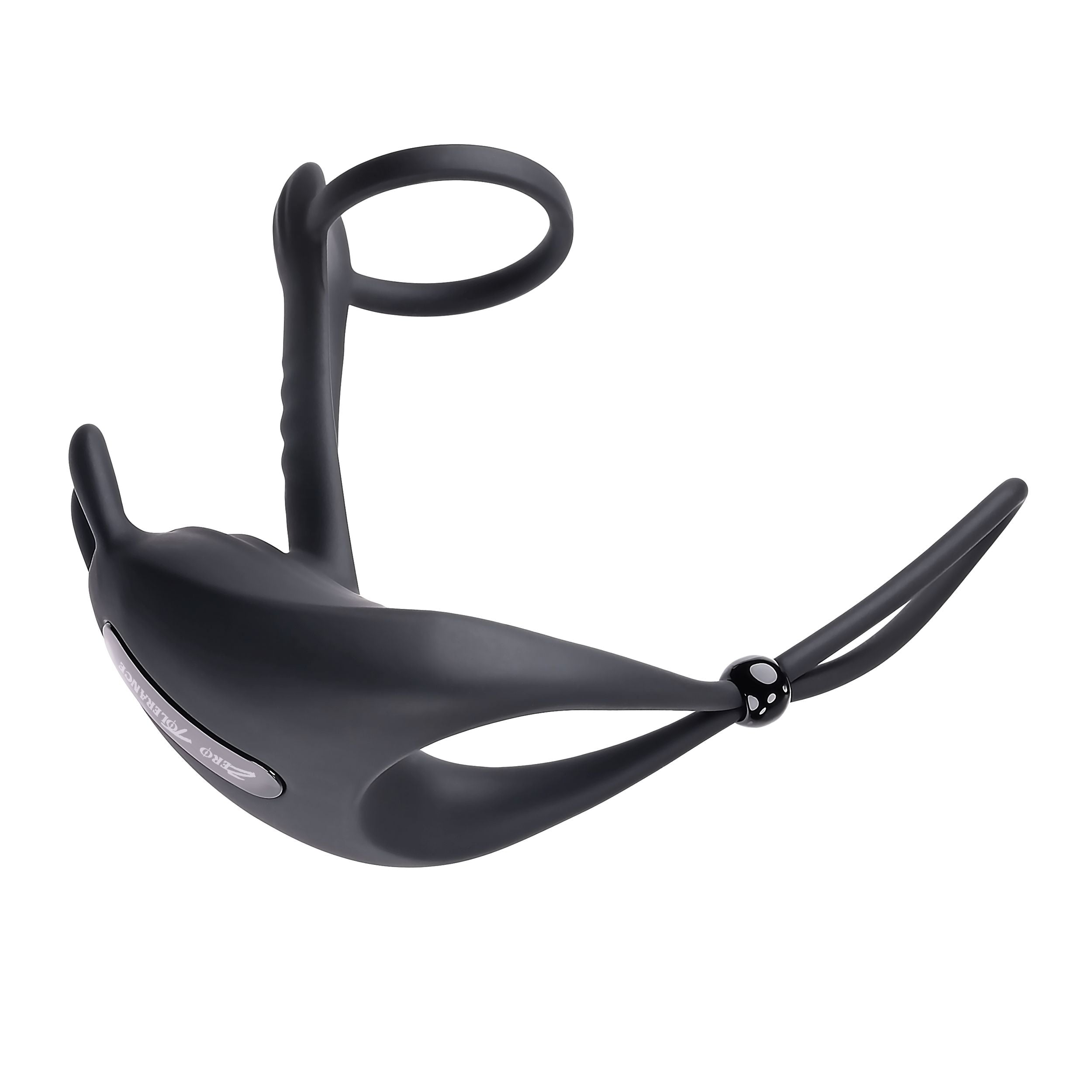 Evolved Novelties - Vibrierender Penisring mit Bunny-Ohren - Saddle Up Schwarz