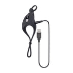 Evolved Novelties - Vibrierender Penisring mit Bunny-Ohren - Saddle Up Schwarz