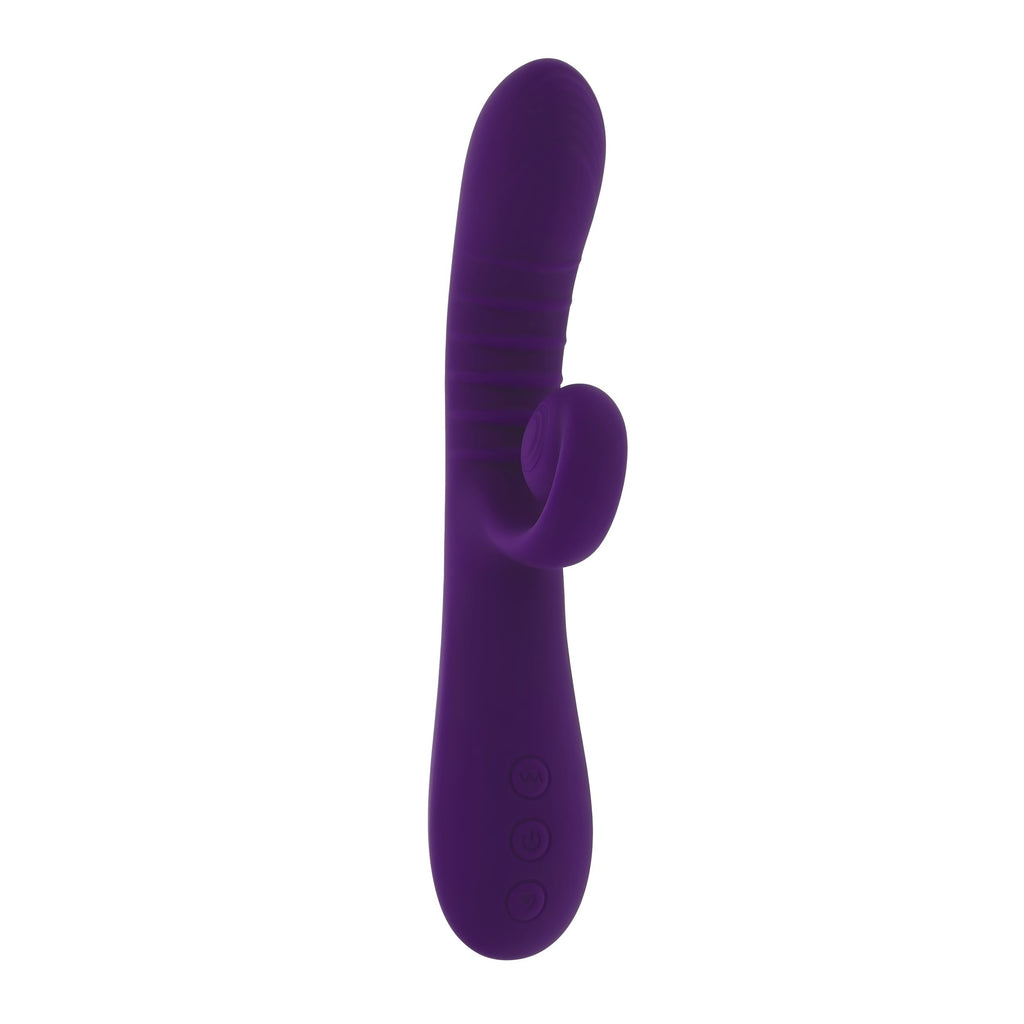 Playboy - Curlicue Rabbit Vibrator - Lila