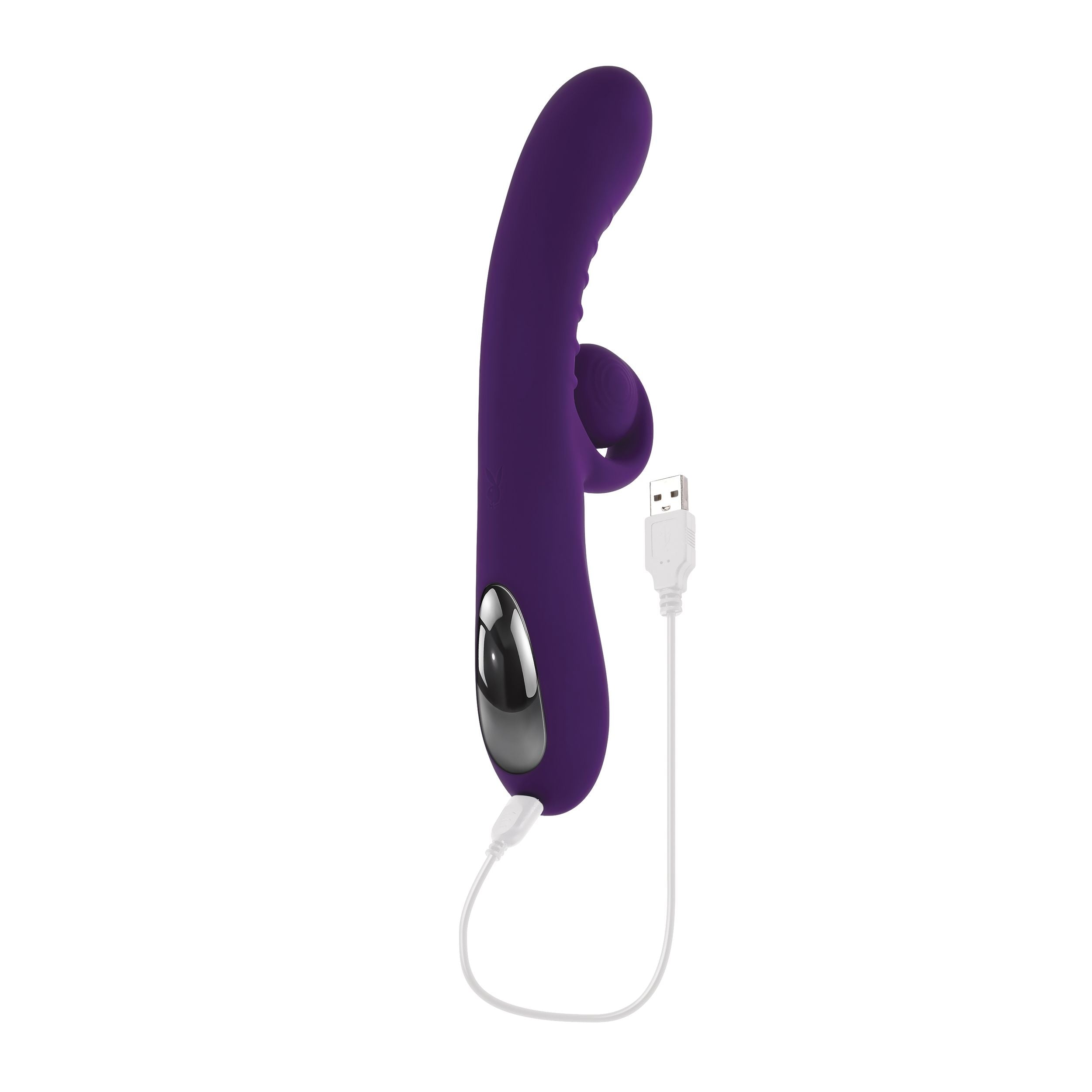 Playboy - Curlicue Rabbit Vibrator - Lila