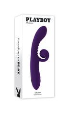 Playboy - Curlicue Rabbit Vibrator - Lila