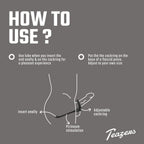 Teazers - Dreifacher Prostatavibrator mit Fernbedienung - Cockring