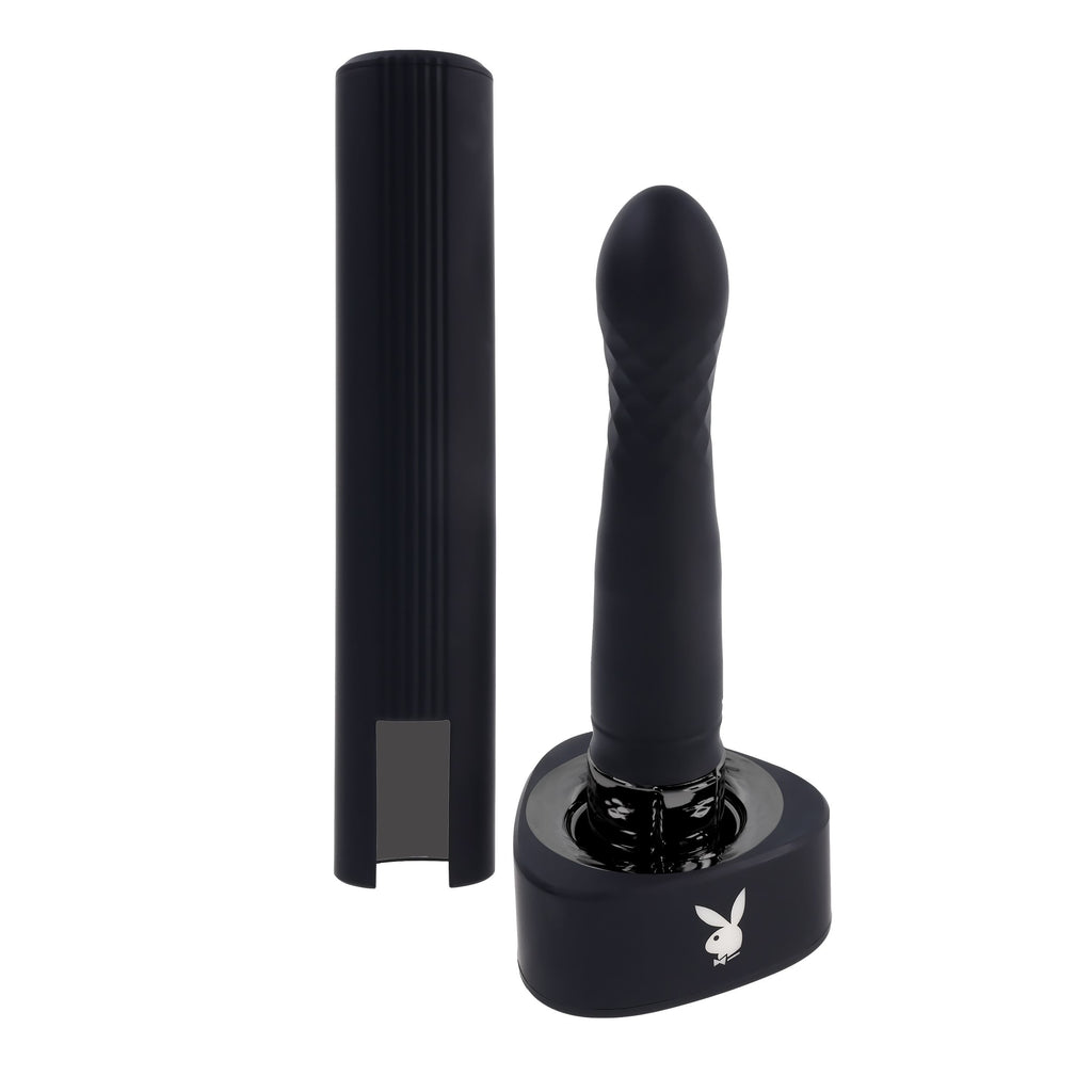 Playboy - Pleasure Zone Vibrator mit Stoßfunktion - Schwarz