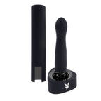 Playboy - Pleasure Zone Vibrator mit Stoßfunktion - Schwarz