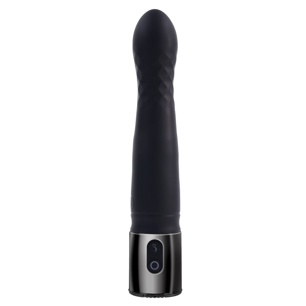 Playboy - Pleasure Zone Vibrator mit Stoßfunktion - Schwarz