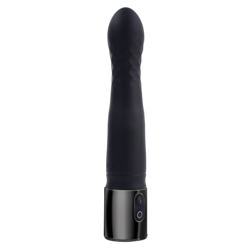 Playboy - Pleasure Zone Vibrator mit Stoßfunktion - Schwarz