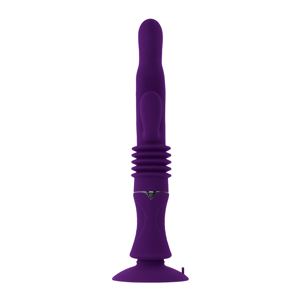 Playboy - Hoppy Ending Rabbit Vibrator - Lila